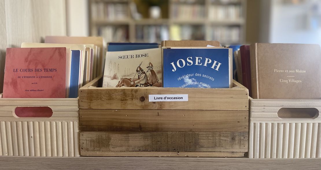 Des livres d'occasion à petit prix à La Bible Ouverte
